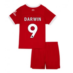 Liverpool Darwin Nunez #9 Domaci Dres za Dječji 2023-24 Kratak Rukavima (+ kratke hlače)